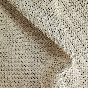 Gerecycleerde geweven stof mode